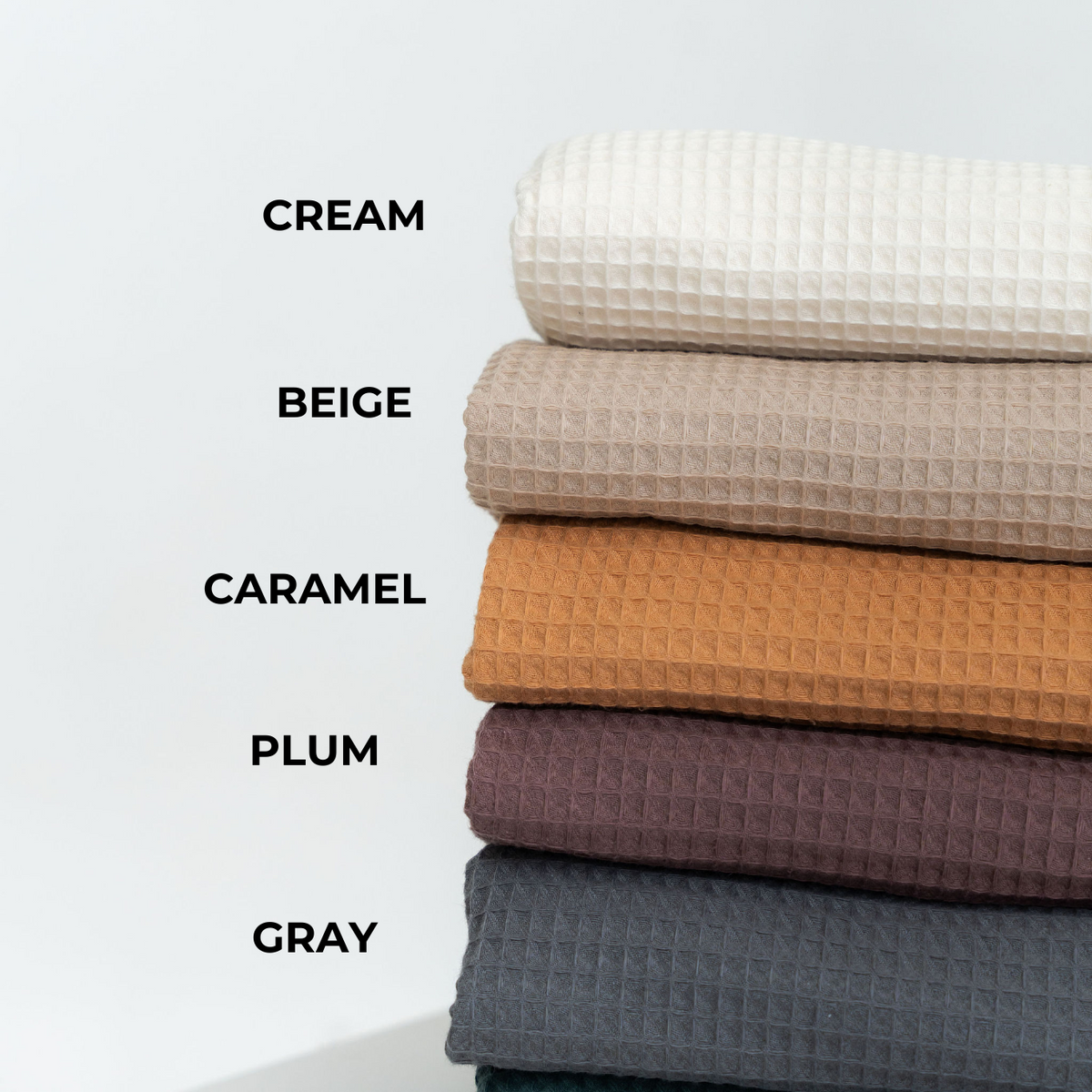 Secure Fit Cotton Hair Towel with Button Closure