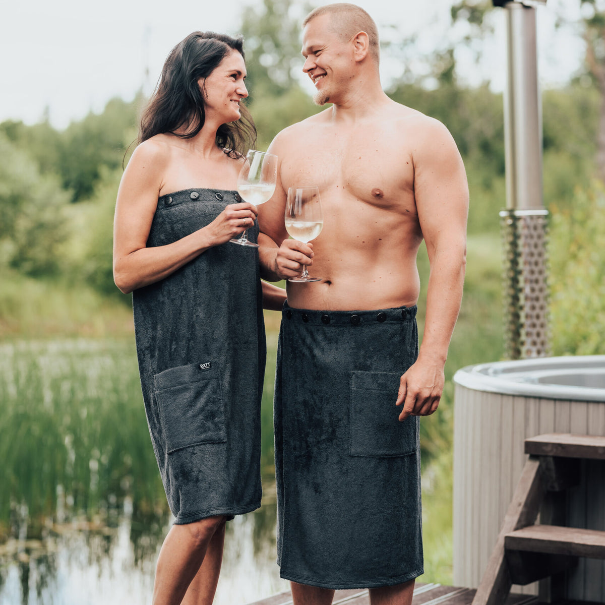Spa Wrap for Women -  Bamboo Terry