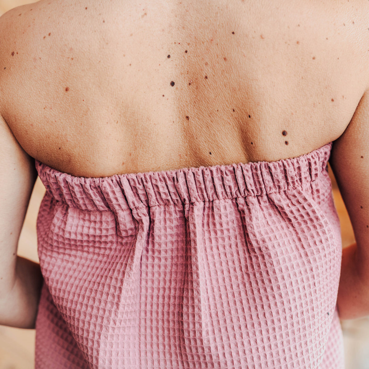 Spa Wrap for Women - Cotton Waffle