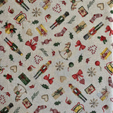 Festive Motive Christmas Story Rectangular Tablecloth