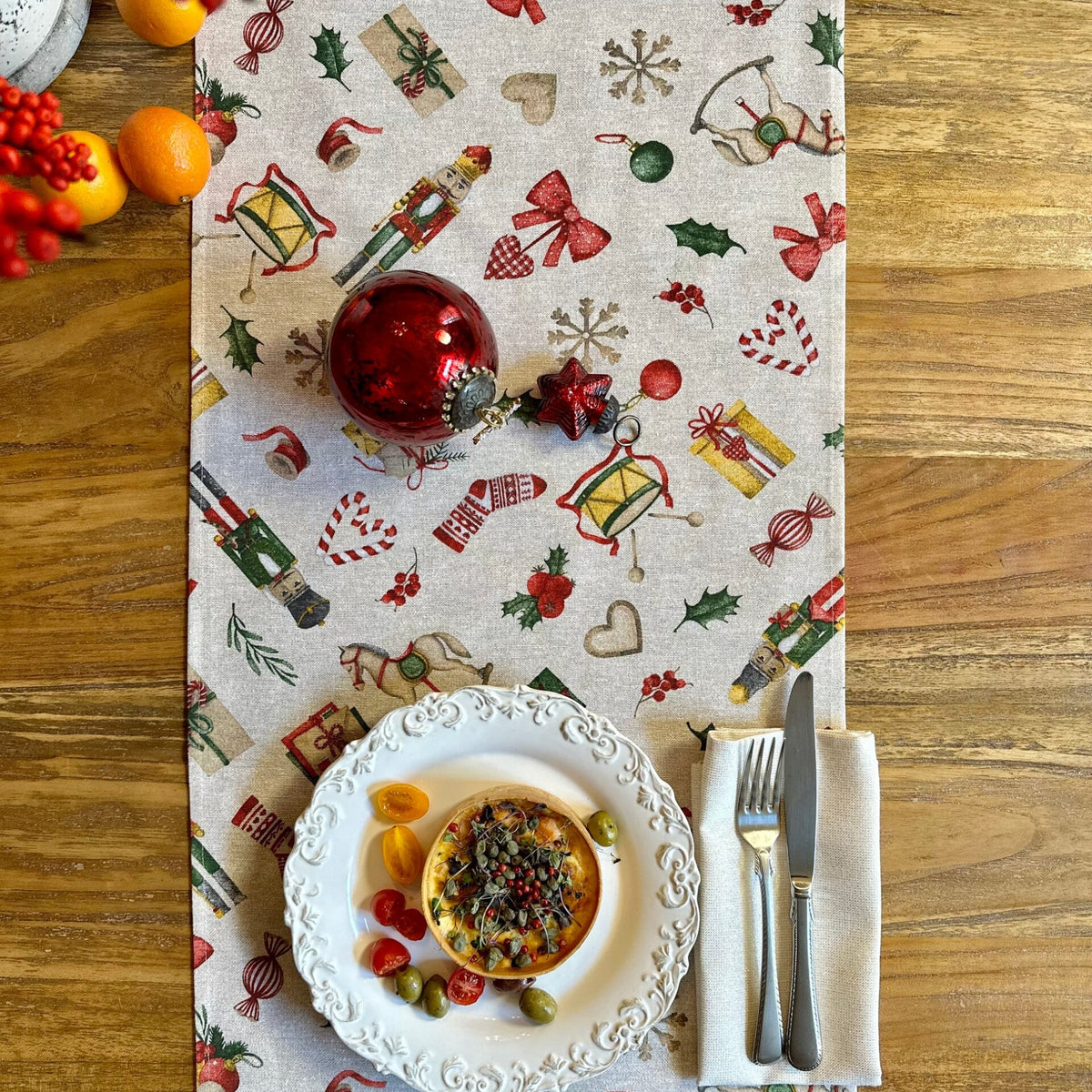 Christmas Story Table Runner