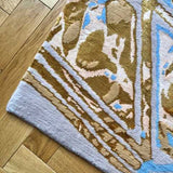 Art Deco Diagonal Pink Rug