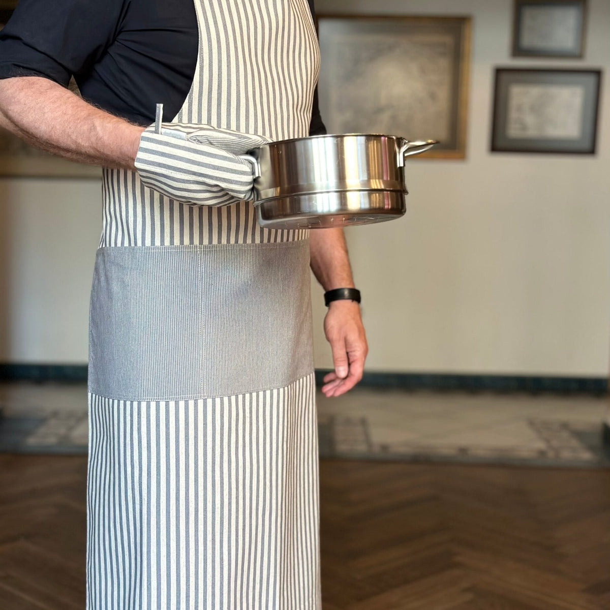 Unisex Apron, Recycled Fabric - Nord 1