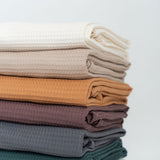 Secure Fit Cotton Hair Towel with Button Closure