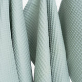 Organic Waffle Cotton Towel - Sage Green
