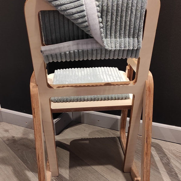 Adjustable Children Chair Julle - Mint Green