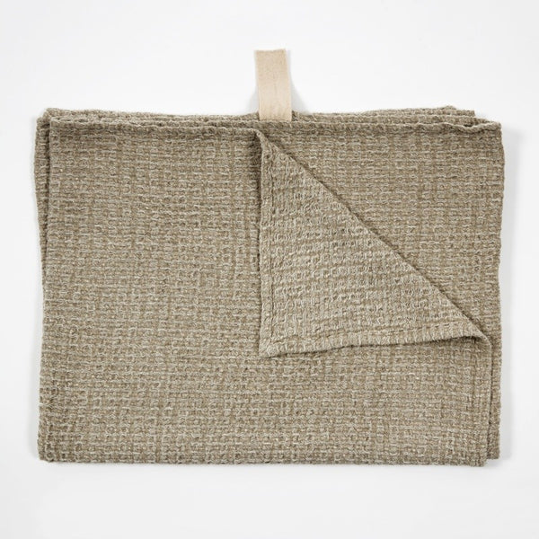 Big Linen Towel - Textured Grey
