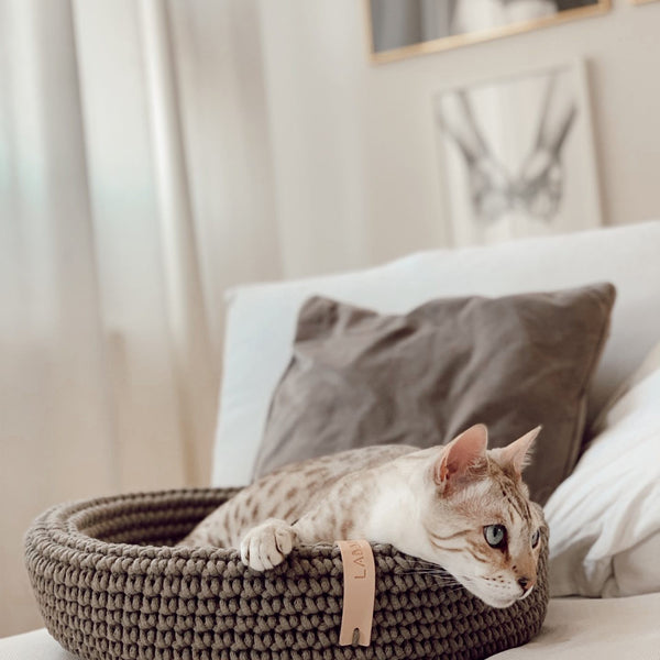 Coco Dog/Cat Bed - Light Brown 