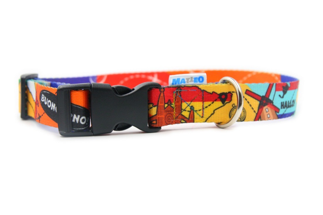 Collar With A Plastic Bucle – Travel