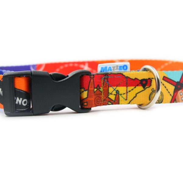 Collar With A Plastic Bucle – Travel