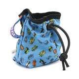 Dog treat Bag - Blue Graffiti