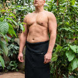 Spa Wrap for Men - Cotton Waffle