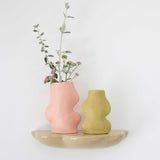 Fluxo Ceramic Vase Small - Pistachio