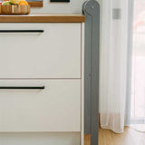 Foldable Kitchen Tower With Removable Rail