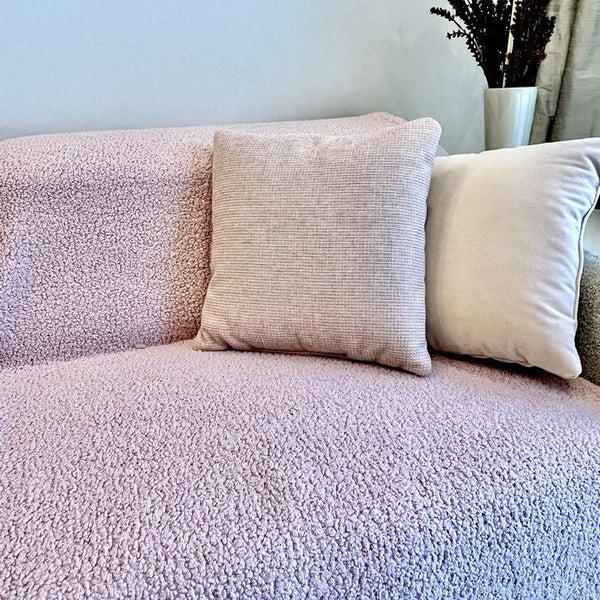 Handmade Bedspread & Blanket Teddy - Dusty Pink