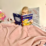 Handmade Bedspread & Blanket Teddy - Dusty Pink