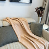 Handmade Bedspread & Blanket Teddy - Sand