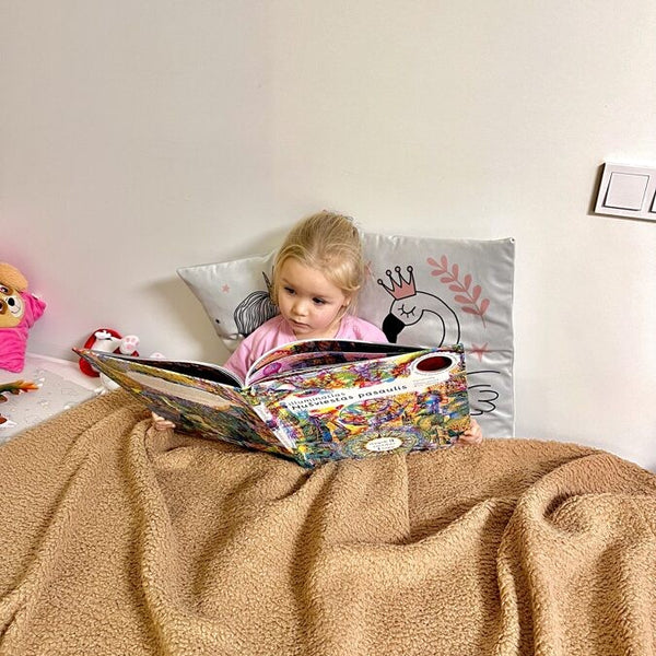 Handmade Bedspread & Blanket Teddy - Sand
