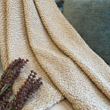 Handmade Bedspread & Blanket Teddy - Sand