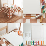 Kids Mealtime Floor Mat, Non-Slip & Waterproof - Chess Terra