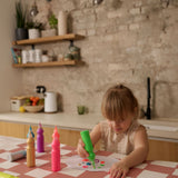 Kids Mealtime Floor Mat, Non-Slip & Waterproof - Chess Terra