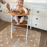 Kids Mealtime Floor Mat, Non-Slip & Waterproof - Cross Sand