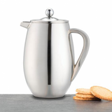 La Cafetière Silver Double Walled Insulated Eight Cup Coffee Maker - 1 Liter