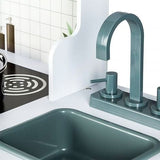 Large Wooden Play Kitchen with Accessories