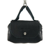 Leather Dog Waste Bag Dispenser Bellissima – Black