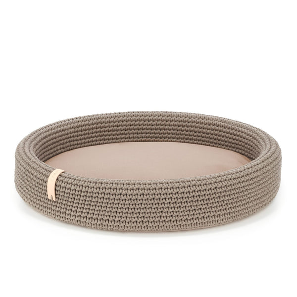 Lukko Dog Bed - Light Brown 