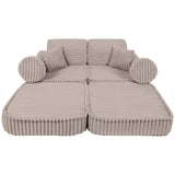 Medium Modular Sofa for Kids - Churros Beige