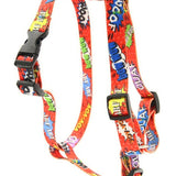 Nylon Harness – Red Graffiti