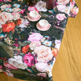 Rectangular Tablecloth - Francine Black