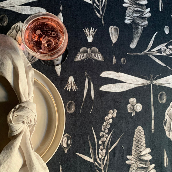 Rectangular Tablecloth - Seeds Carbon