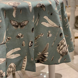 Round Tablecloth - Seeds Aqua