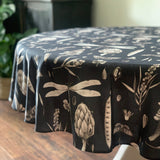Round Tablecloth - Seeds Carbon
