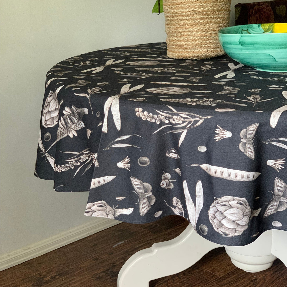 Round Tablecloth - Seeds Carbon