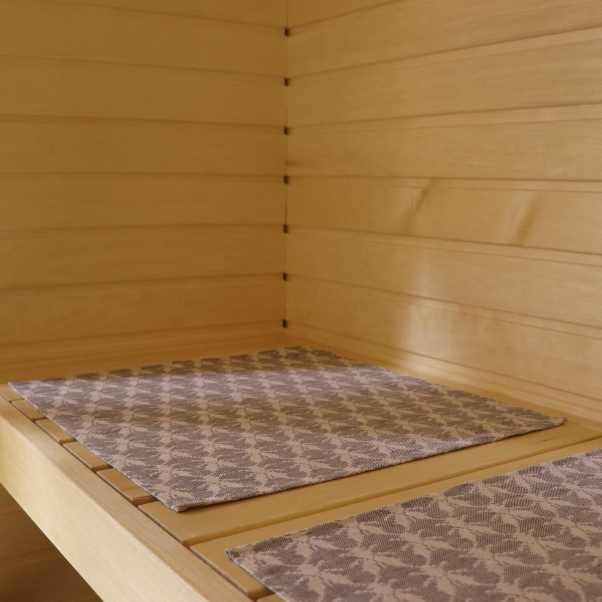 Seating Pad for Sauna, 45 x 50 cm - Hiiumaa Fly Pattern