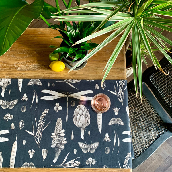 Seeds Carbon Table Runner