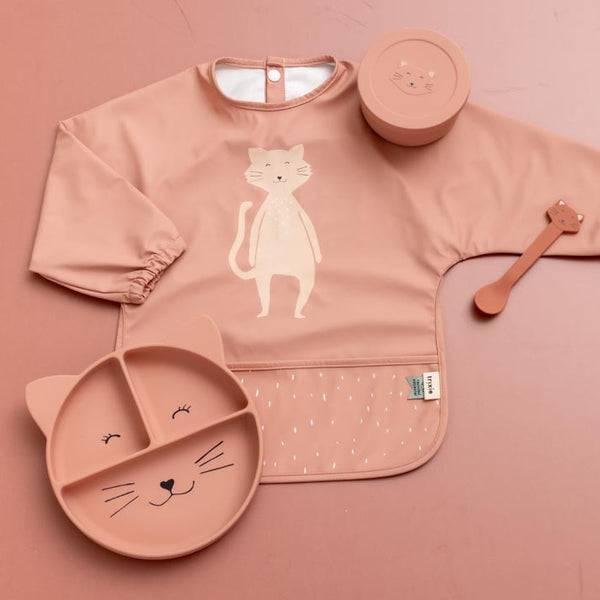 Silicone Divided Suction Plate for Kids - Mrs. Cat