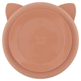 Silicone Divided Suction Plate for Kids - Mrs. Cat