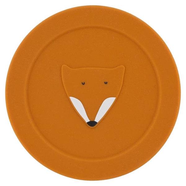 Silicone Snack Container with Lid - Mr. Fox