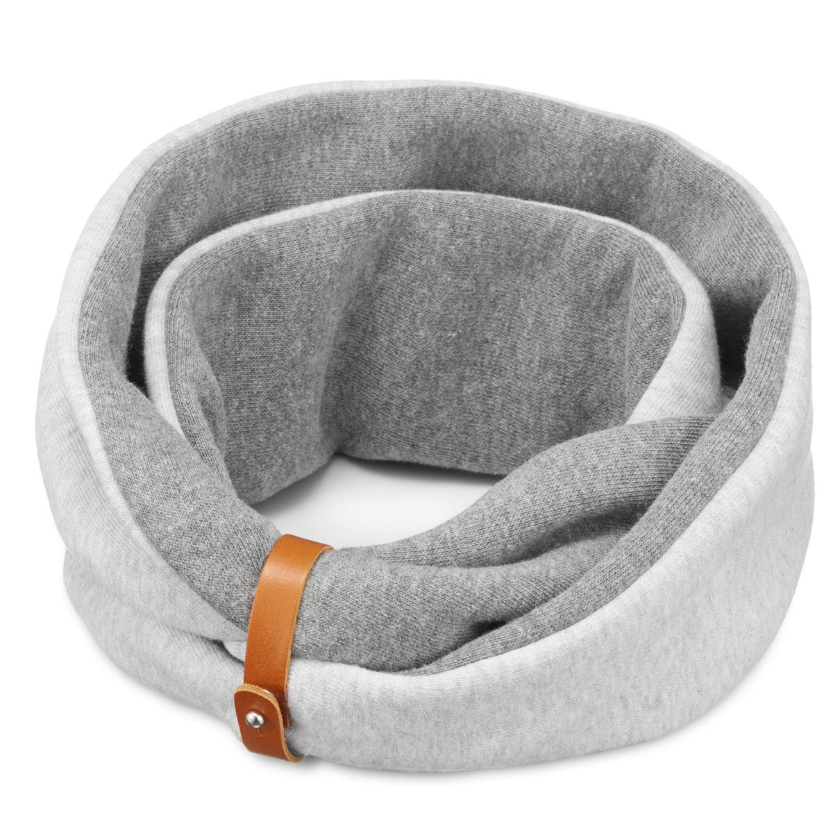 Simo Neck Warmer - Light Melange & Dark Melange 