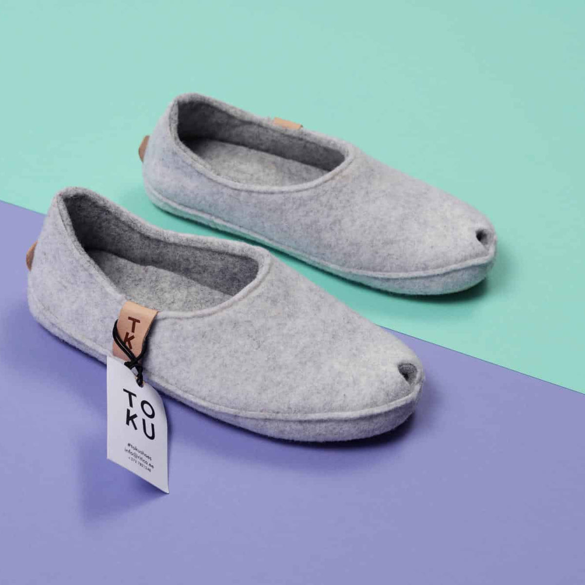 TOKU Budapest Slippers - White