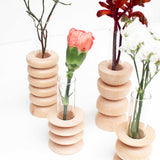 Totem Wooden Vase - Short Nº 2