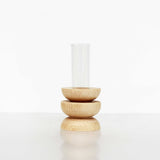 Totem Wooden Vase - Short Nº 4