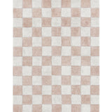 Washable Cotton Rug Kitchen Tiles Rose, 120x160 cm